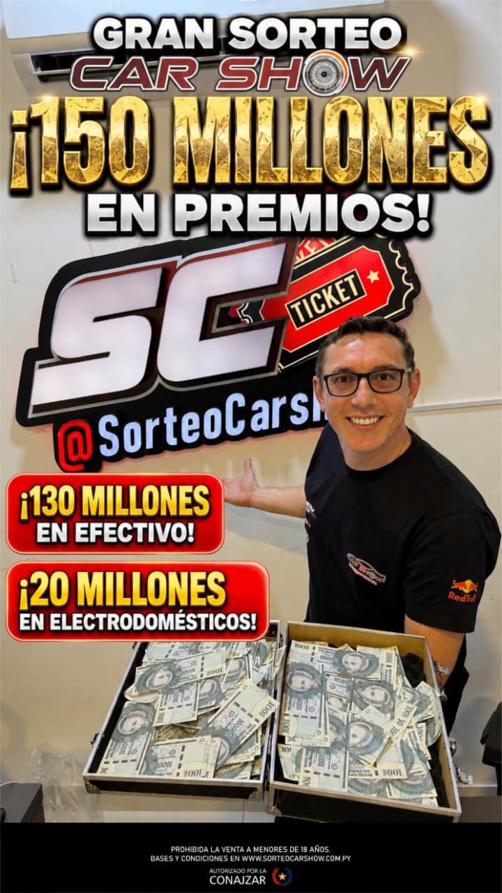 EVENTO 150 MILLONES EN EFECTIVO